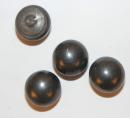 Dark grey ball buttons, 22 mm