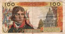 Banknotes 100 nouveaux francs Bonaparte  E.4-11-1960.E