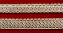 Braid for officers(except guard), gold or silver, 15, 18, 23, 27, 34 mm.  - copie