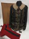 Pelisse and trousers of french general of WWI, moth eaten, belonging to Général Reveilhac, in its original box.