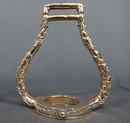 Pair of stirrups for light cavlry general 1 st Empire. Copy