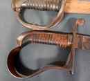 3 sabres without scabbard to clean: infantry 1821, briquet an IX and cavalry (prussia?)