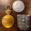 Ordre de Saint Lazare. 3 Medals and 5 stamps