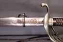 Sabre french infantry officer 1882 type, initials on pommel. 