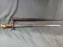 Bayonet for Gras rifle - Anchor on base of grip. Some oxydization on scabbard.