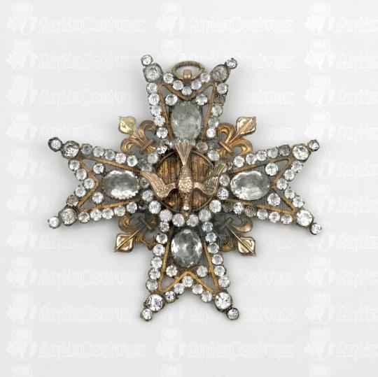 Order of Saint Esprit, jewel with strass