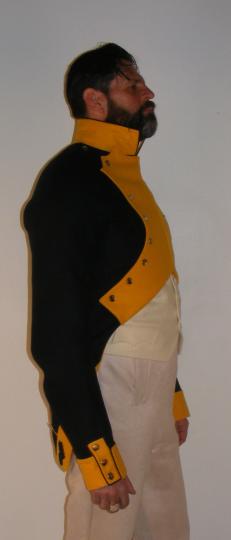 Uniform 7 th cuirassier: jacket without epaulettes, waistcoat, trousers.