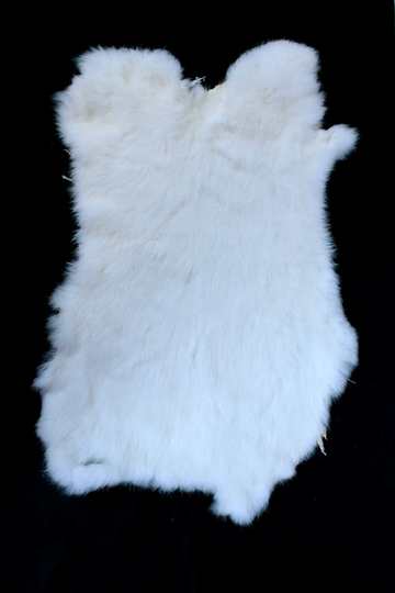 White rabbit furs 