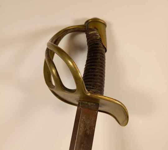 Sabre modele 1822, curved type, no scabbard - Made in 1832