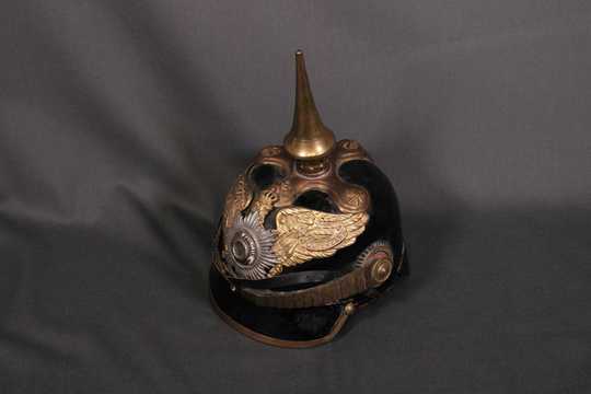 Copy (?) of prussian helmet for officer of guard. 