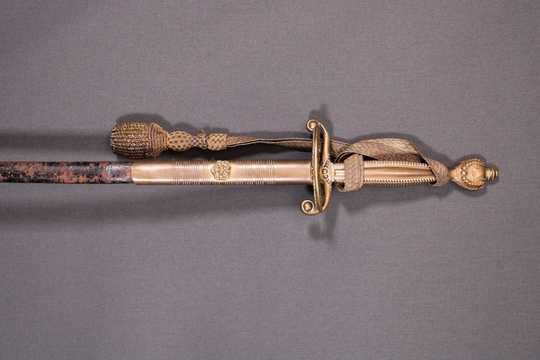 English sword, victorian period, with swordknot