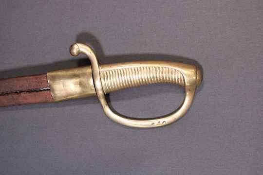 Sabre briquet, made during Empire type with old scabbard