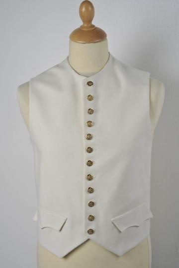 Waistcoat without collar 
