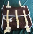 Cowskin haversack, made in france