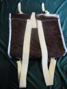 Cowskin haversack, made in france