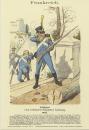 Richard knotel uniformenkunde, 15 plates in 21 X 29,7, all dedicated to French imperial guard