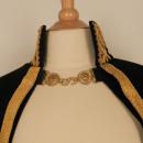 Cloak for general with embroidered collar and gold braid