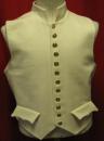 Waistcoat, with collar, can be made without buttons