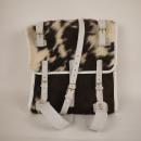 Cowskin haversack, made in france