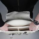 Cowskin haversack, made in france