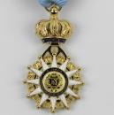 Order of the Réunion: jewel with ribbon. 