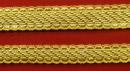 Officers braid (except for guard), gold or silver, 15, 18, 23 mm. Same aspect on 2 faces