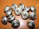 Boutons des troupes Sahariennes, silverplated