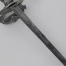 Silverplated sword, seconde half XIX th century