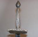 Sword with silver guard. Circa 1780