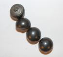 Dark grey ball buttons, 22 mm