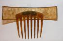 Goldplated comb, XIX th century