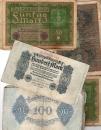 40 german banknotes sold together, 1919 and 1922