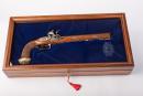 Casket Boutet pistol, as new. By Pedersoli, for shooting with black powder. Limited serie number 33/200. Sold in 2 hours