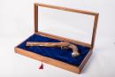 Casket Boutet pistol, as new. By Pedersoli, for shooting with black powder. Limited serie number 33/200. Sold in 2 hours