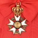 Grand cordon (new) with original jewel of commandeur of Légion d'Honneur, second Empire.