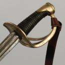 Sabre de dragon 1855 type, modified 1882, with new scabbard and swordknot