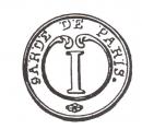 Garde municipale de Paris- 1st  regiment - 1808- troop