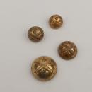 Half ball ancient buttons for artilry, 4 sizes