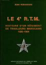 Le 4 ème RTM- 1920-1964 - Jean Verhaeghe - SHAT