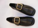 First empire shoes, for officers or (rich) civilians, supplied with buckles