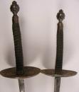 Swords pair for duel, circa 1900