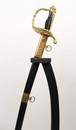 Marine officer sabre by Hostin, sold with straps