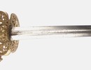 Court sword, second half of XVIII th century, new scabbard. 