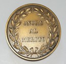 Murat institution du mérite militaire 1809. Bronze medal, 36 mm
