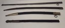 4 old scabbards sold in one lot