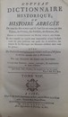 Nouveau dictionnaire historique (1783)- 5 tomes sur 8