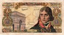 Banknotes 100 nouveaux francs Bonaparte D.4-11-1960.D.