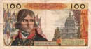 Banknotes 100 nouveaux francs Bonaparte: J.1-12-1960.J