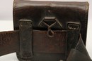 Beginning WWI, Belt with baionet and 3 ammunition pouches.