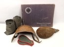 German acessories WWI. Gourd and book 